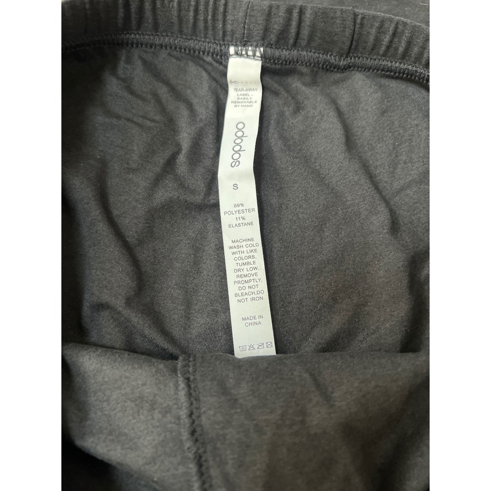 Black Wide-Leg Lounge Pants with Drawstring - Picture 3 of 7